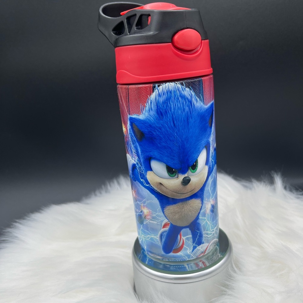 Kids Sonic Sports Water Bottle, Cup, Tumbler